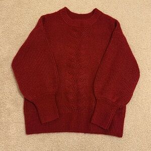 Comfy Red Sweater | size: 1X